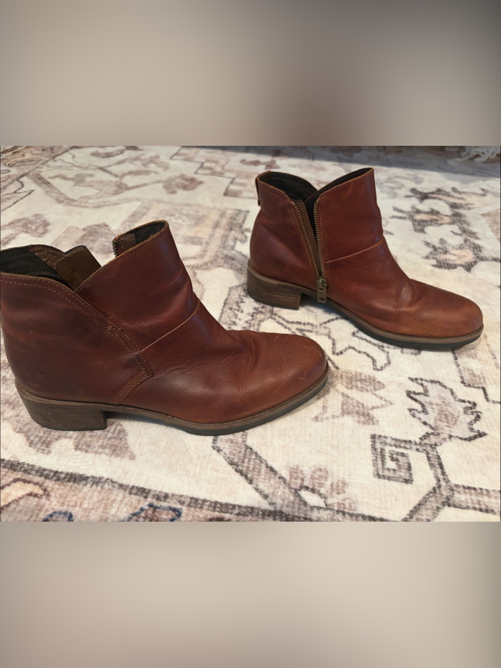 Brown Leather Timberland women’s Chelsea Boots
